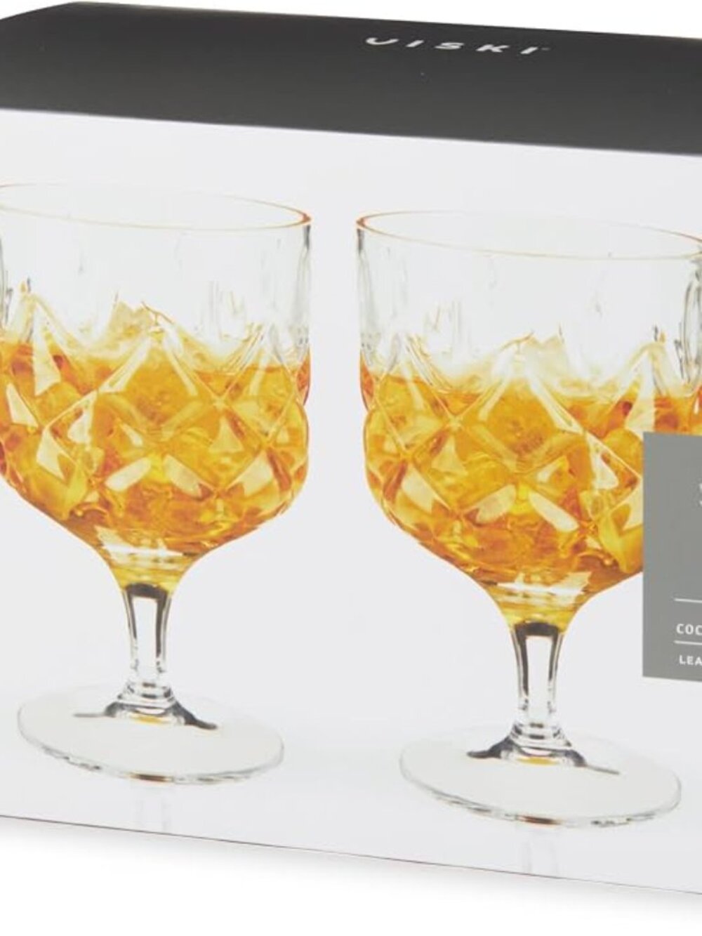 Viski Admiral Cocktail Glasses